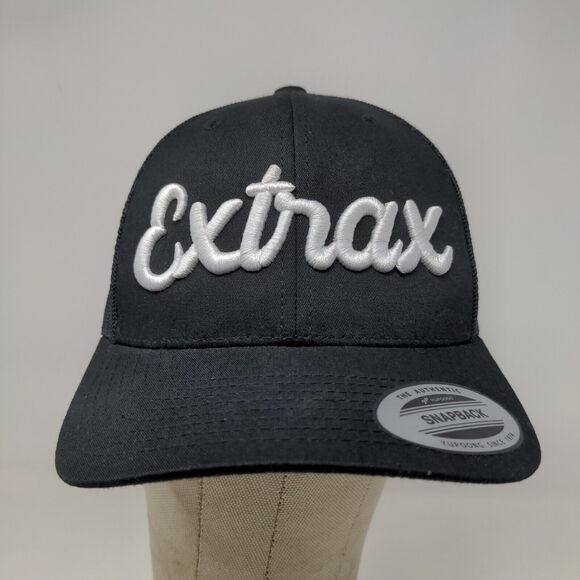Extrax Men's Snapback Mesh Back Hat Adjustable Powered by the People - Picture 2 of 12